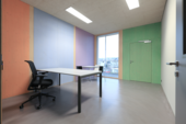 L'olio per legno ecologico Lignovit Terra è stato utilizzato senza problemi anche negli interni del centro parrocchiale.  | © Bucher Architekt BSA