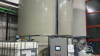 Durante i lavori di costruzione è stata installata una soluzione provvisoria per garantire il regolare funzionamento. | © ADLER