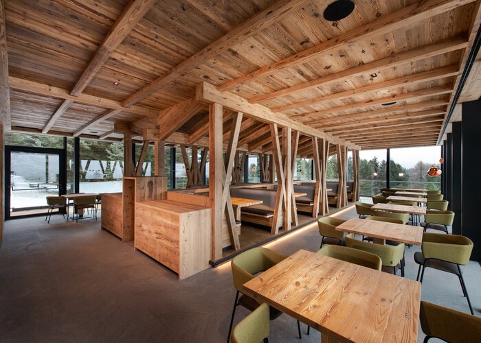 Chalet 44 Alpine Lounge | © Arredamenti Defrancesco Chalet 44 Alpine Lounge | © Arredamenti Defrancesco