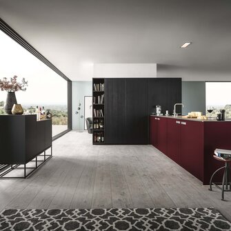 ADLER rende ancora più facile per i produttori realizzare superfici di alta qualità che creano un'estetica unica.  | © Schüller Möbelwerk KG