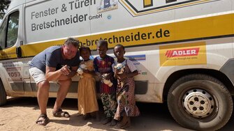 Gli incontri con la popolazione locale sono stati gli aspetti più significativi di questa esperienza per Torsten Bretschneider.