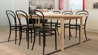 L'icona del design senza tempo fa bella mostra di sé anche in una sala da pranzo privata.  | © Thonet GmbH