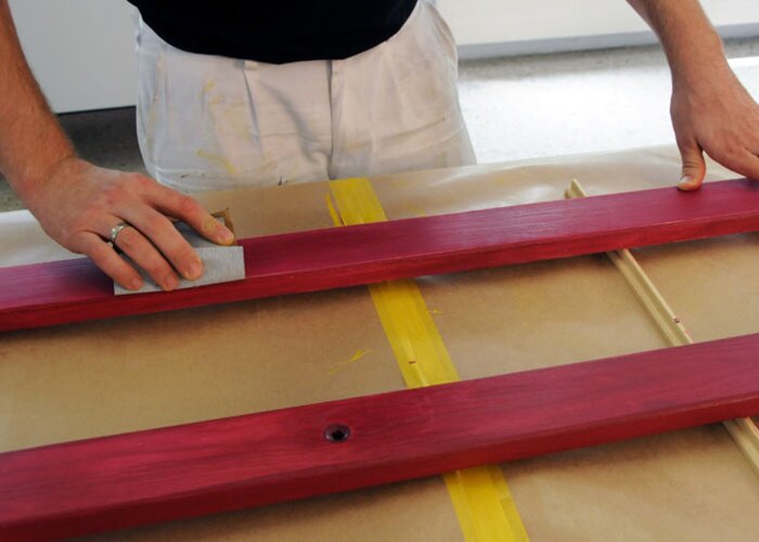 Passo 6: Carteggiatura intermedia...