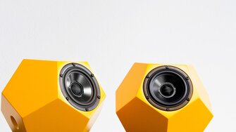 Amplificatore giallo brillante