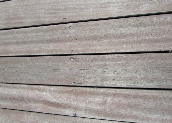 Terrazzo in legno dettaglio  - prima