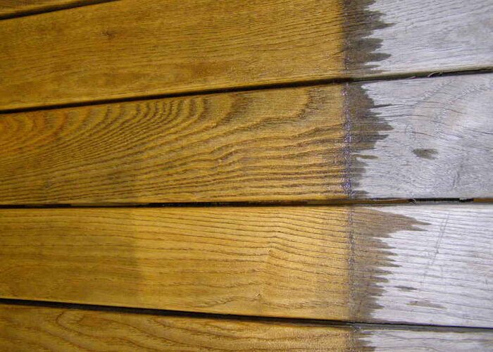 Effetto ADLER Holzentgrauer - prima / dopo