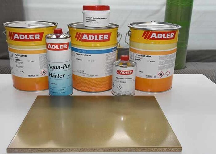 Prodotti ADLER utilizzati  