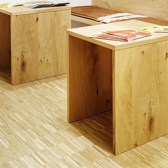 I pavimenti in legno donano ad ogni ambiente un’atmosfera calda ed accogliente. (Foto: ADLER)