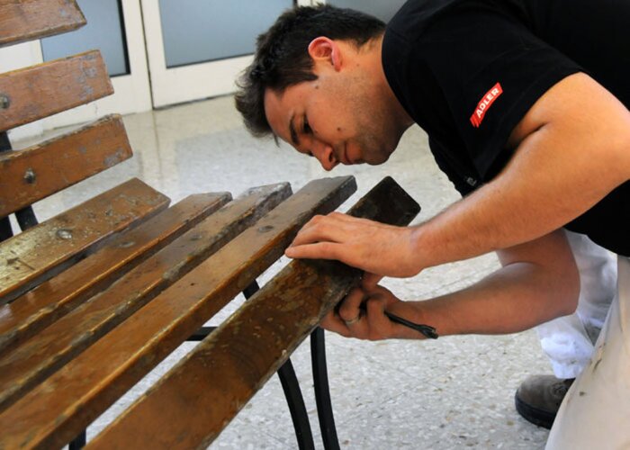 Come Verniciare Una Panchina In Legno E Metallo